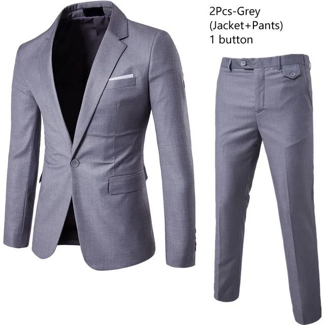 Grey 2piece Suit