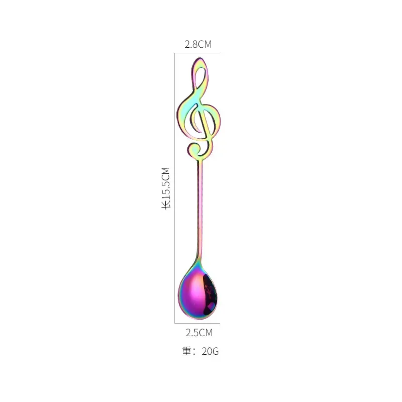 Colored Note Spoon