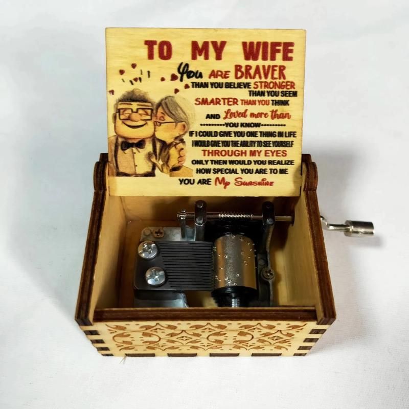 to my wife