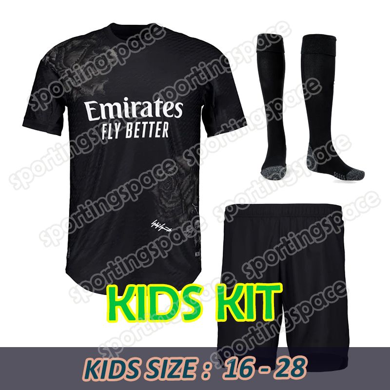 Y-3 GK Black Kids Kit