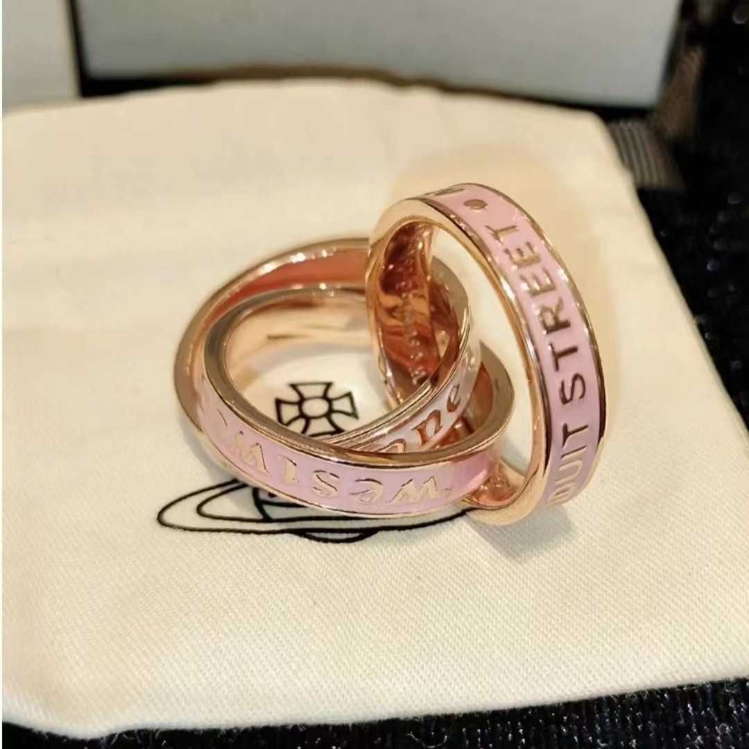 Anello d'oro rosa in versione alta