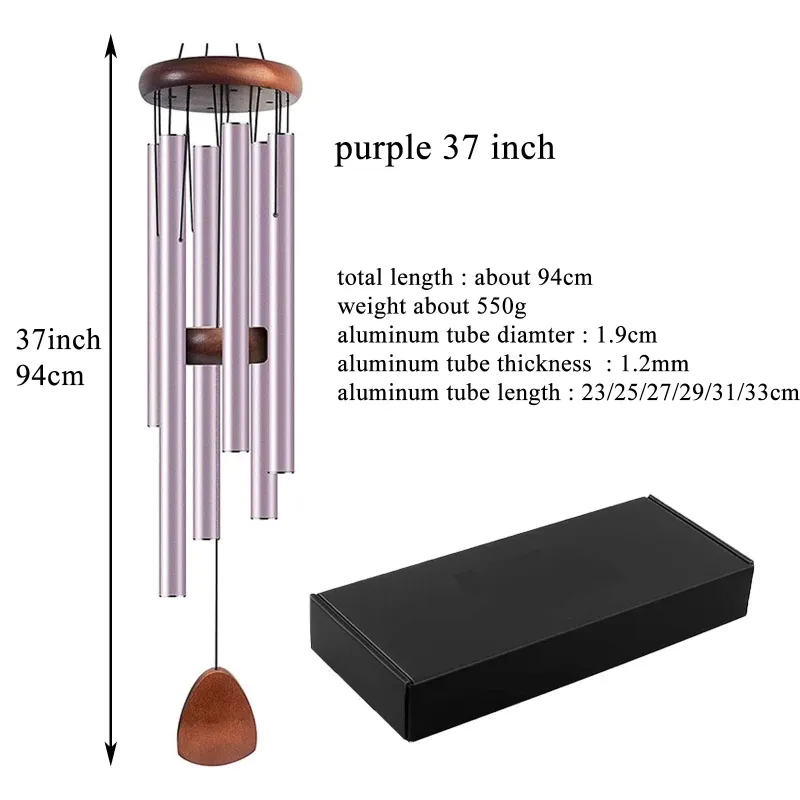 Purple 37 pouces