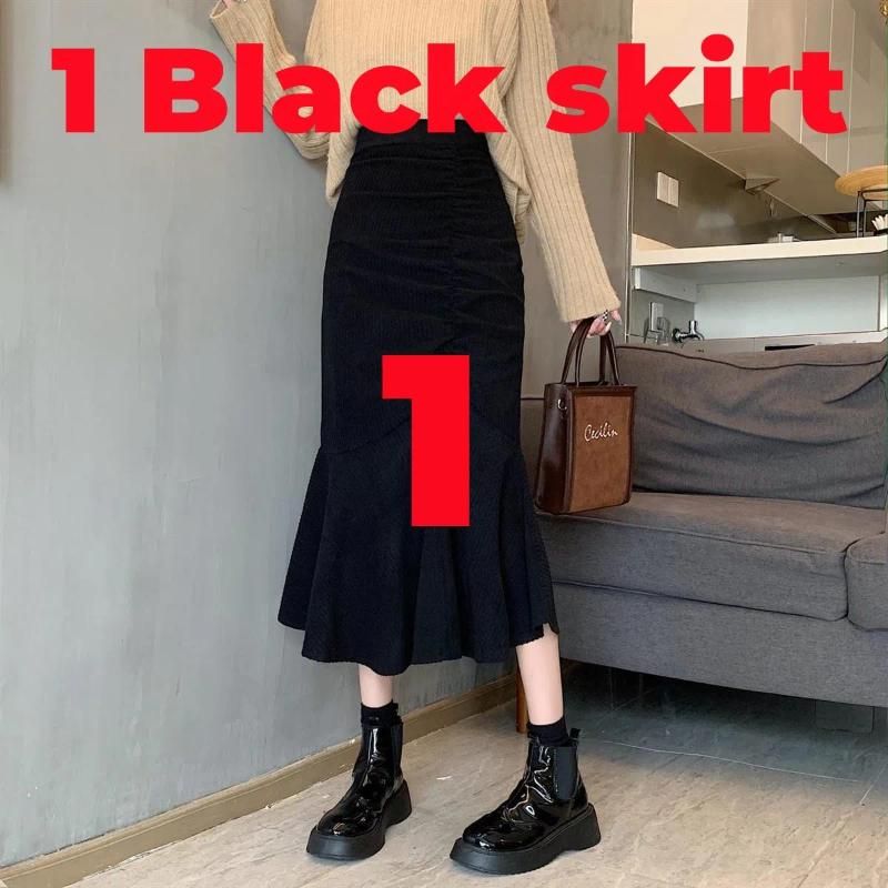 1 Black skirt