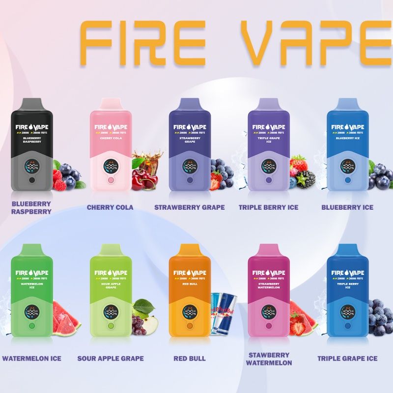 Fogo vape 30000 20mg - sabores aleatórios