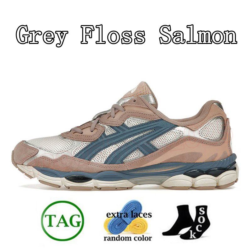 Cream Grey Floss Salmon