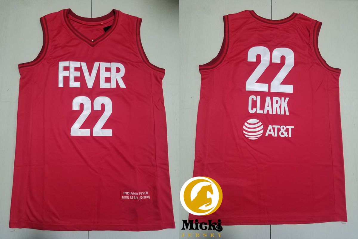 22 Caitlin Clark Indiana Fever Red