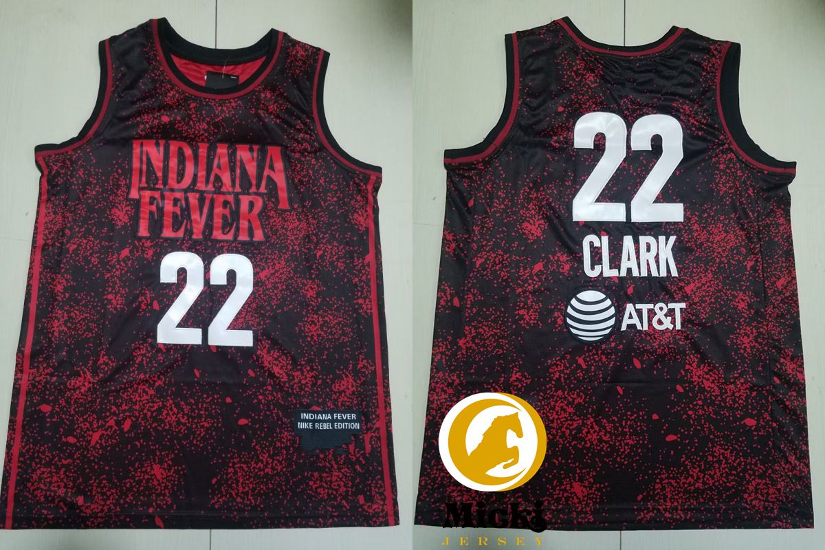 22 Caitlin Clark Indiana Fever Black