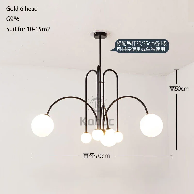 Koud wit 6 hoofd 70cm2