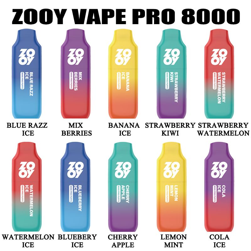 Zooy Pro 8000-Tell USA Flavours