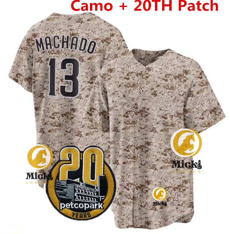 Camo + 20TH Patch