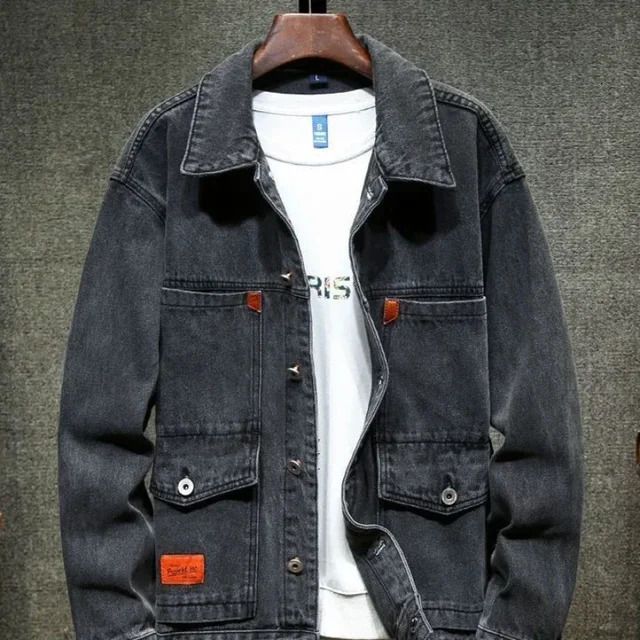 D6 Black Grey Jacket