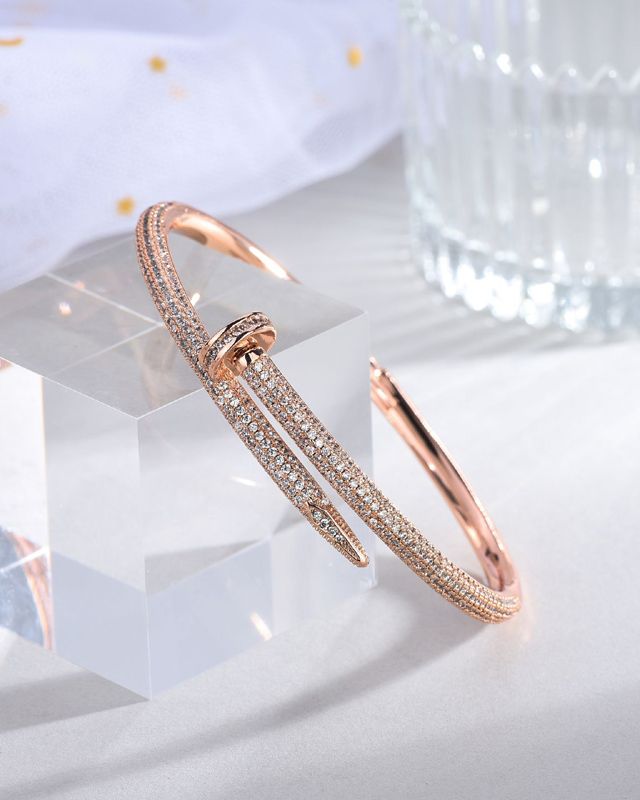 Rose Gold plated womam