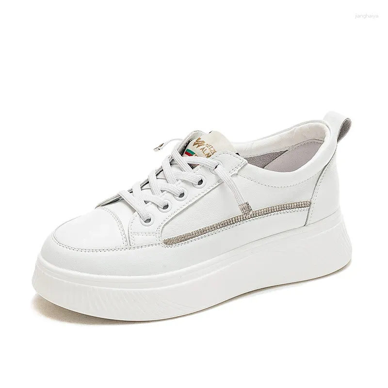 White leather surfac