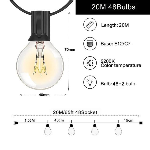 20m48 bulbs-us plug