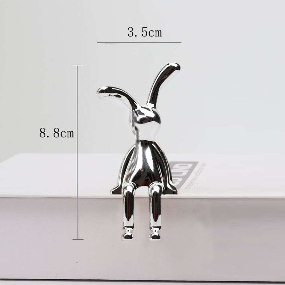 Sitting Rabbit - Silver