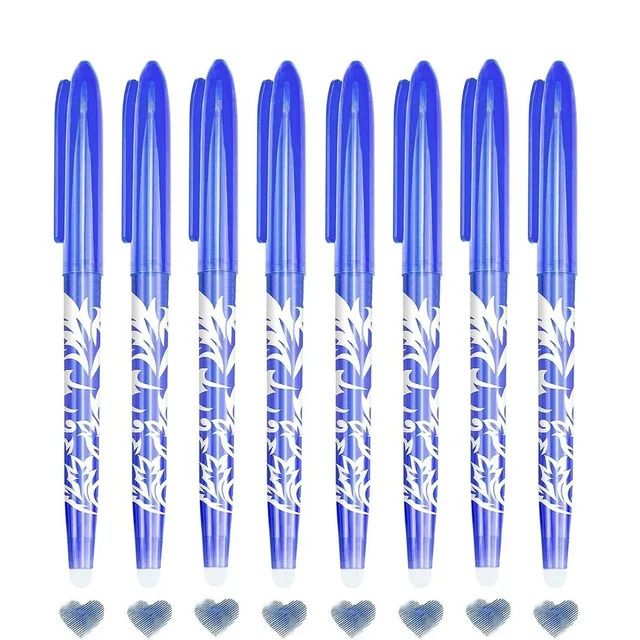8pcs Blue Pen