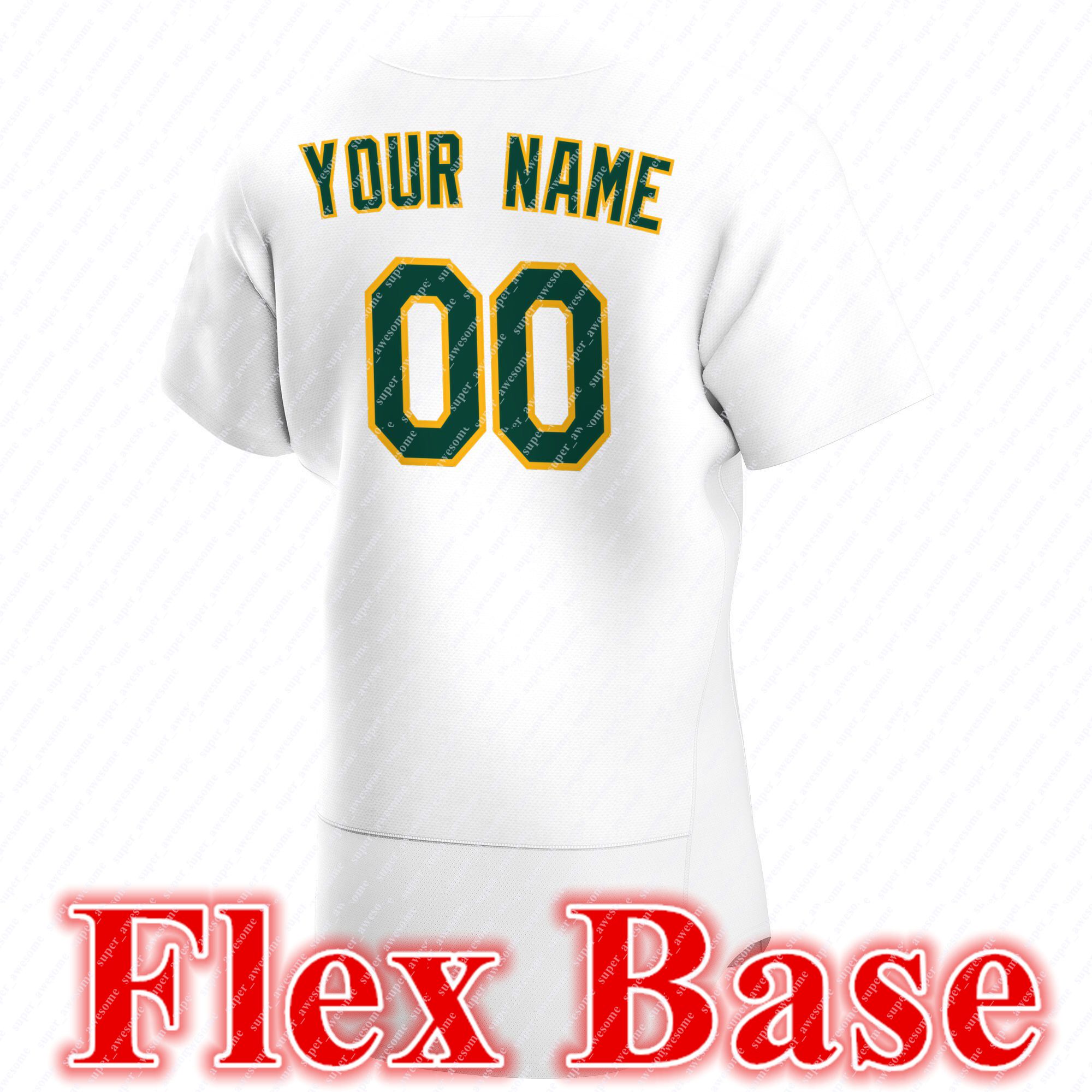 White Flex Base With Sleeve Patch