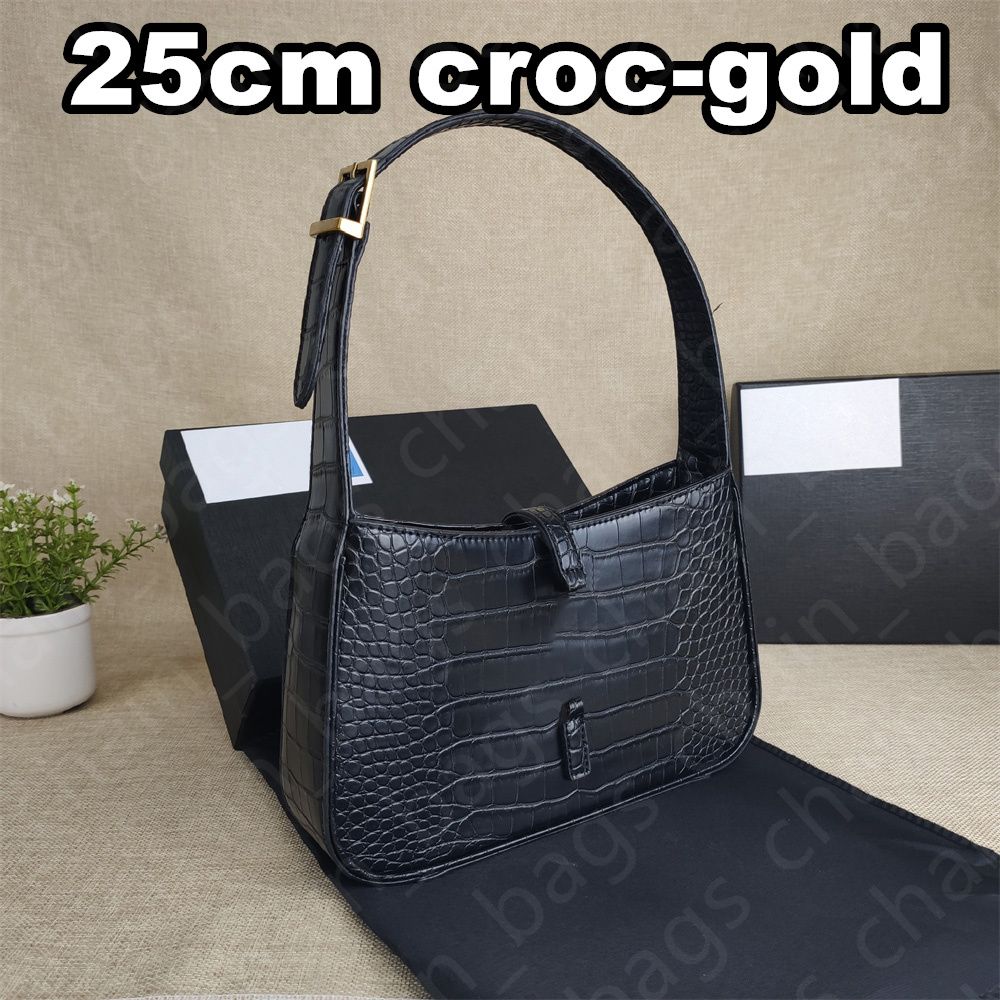 Croc Black_gold