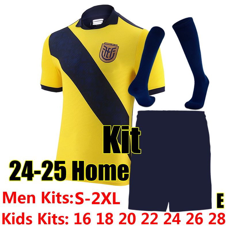 Eguaduoer 24-25 Home Kit+socks