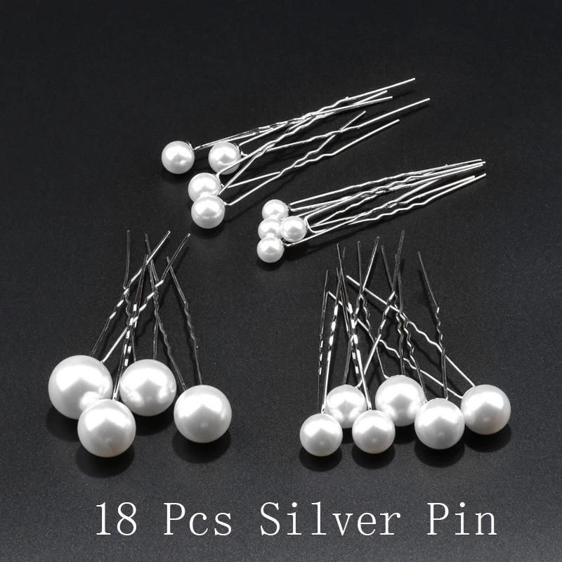 Silver 18 Pcs Set