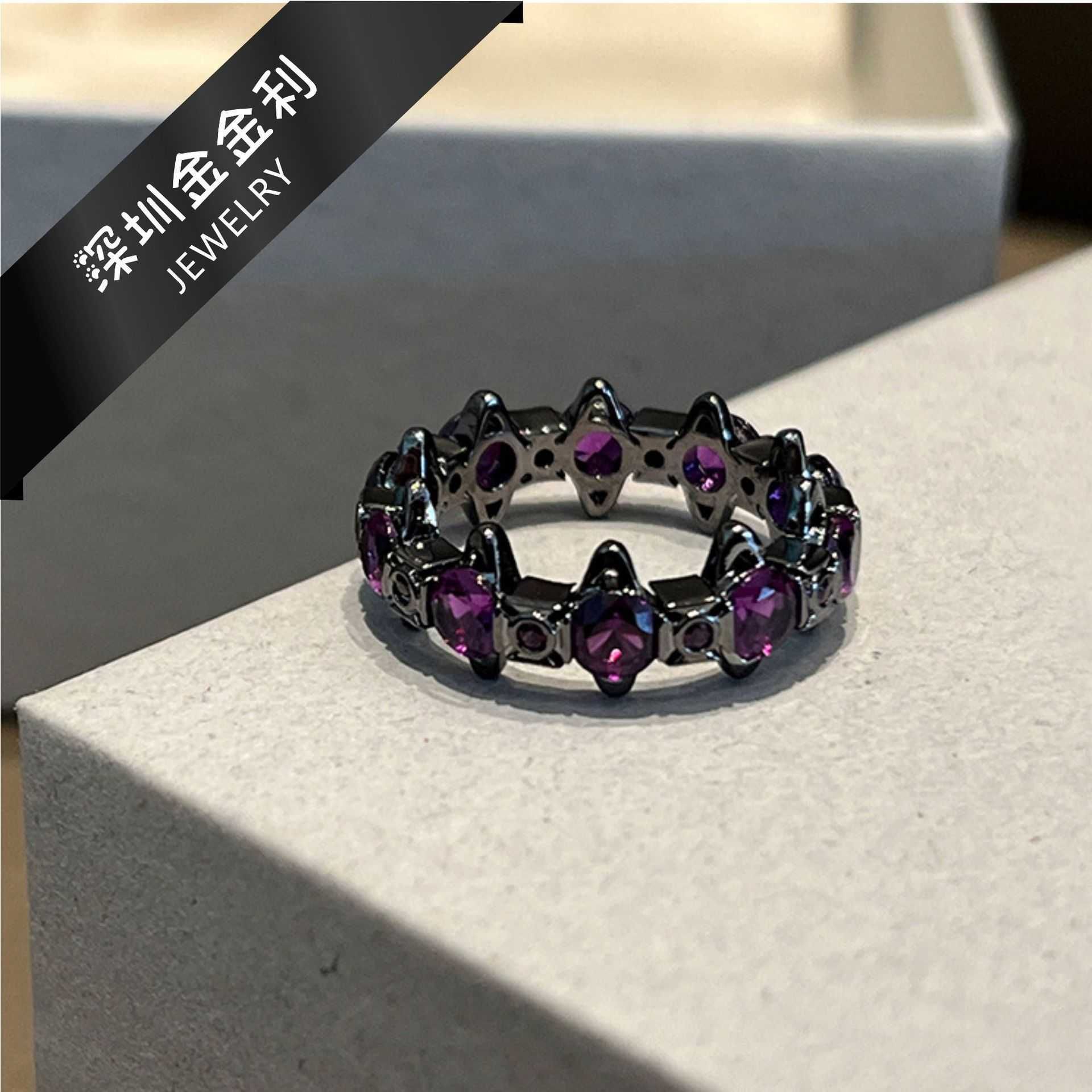 Pun Black Purple Diamond (maior versi