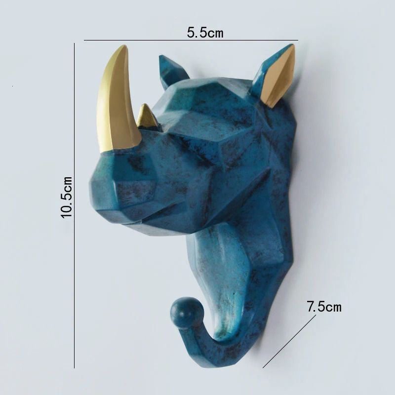 Blå noshörning