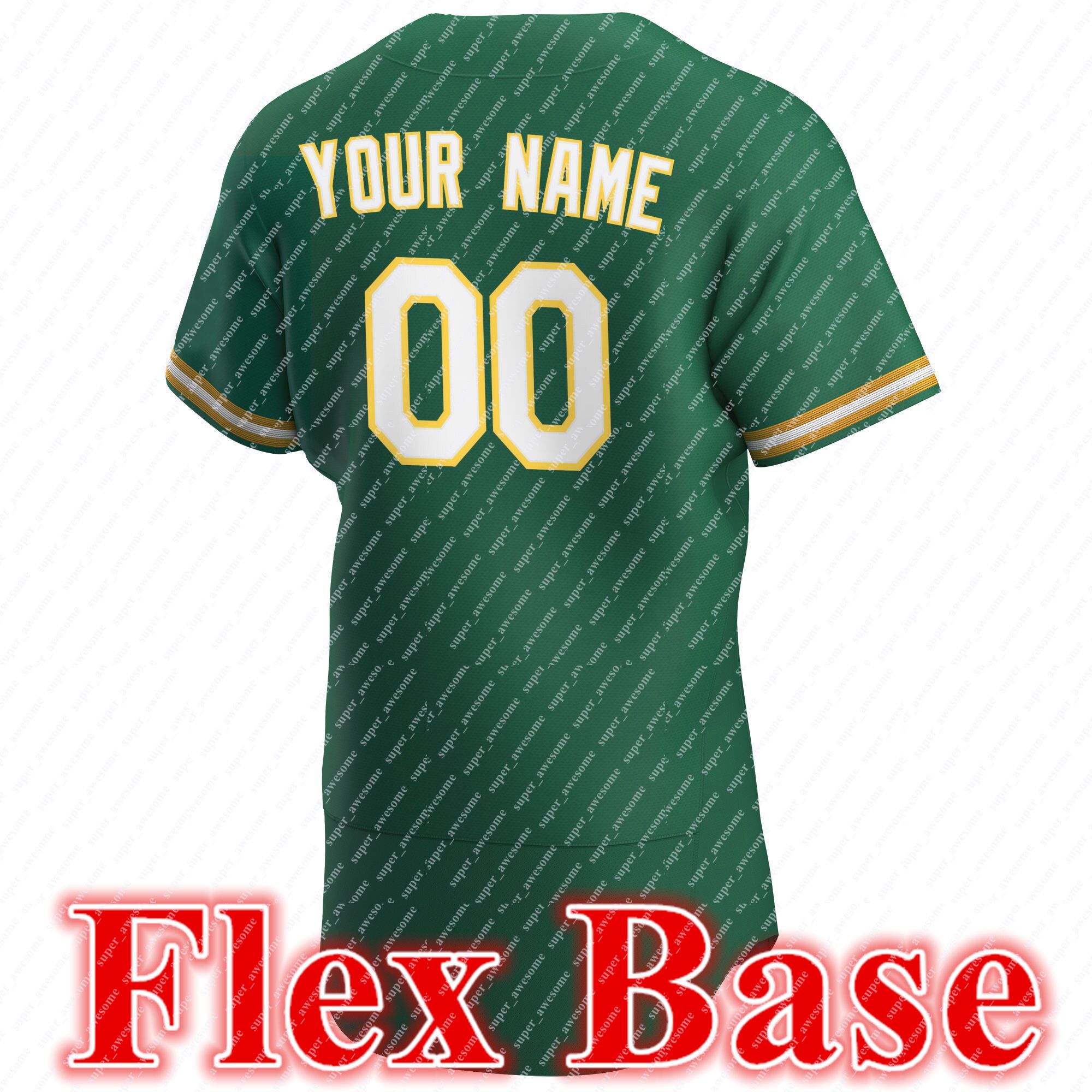 Kelly Green Flex Base With Sleeve Patch