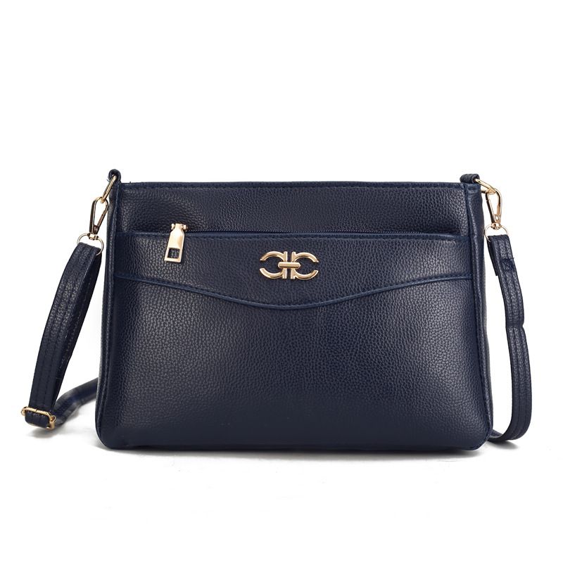 Solid Soft Leather-Dark Blue