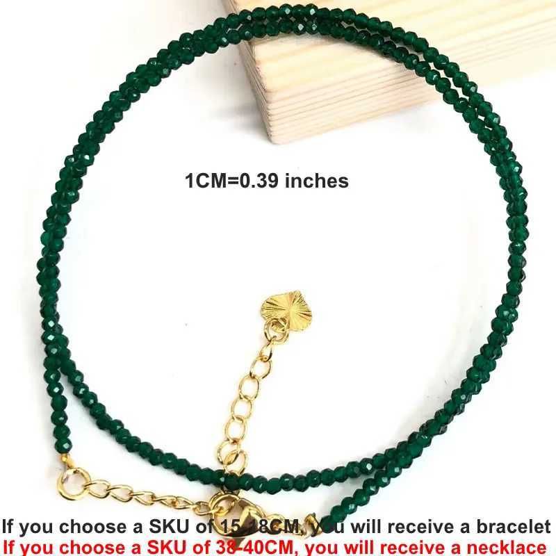 Groene kwarts-15-18cm armband