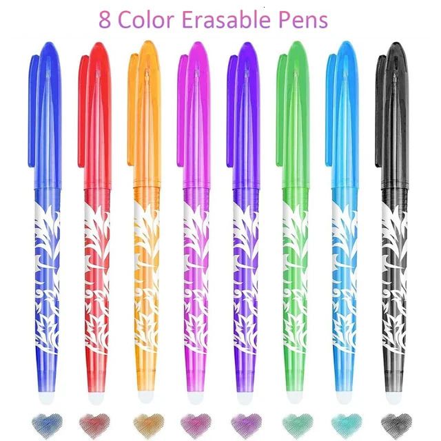 8 Färguttagbar penna