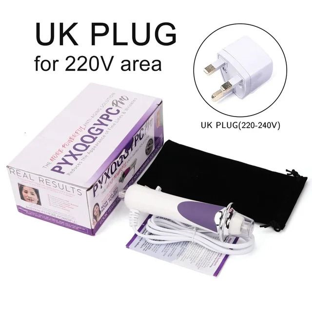 Storbritannien Plug Black Bag