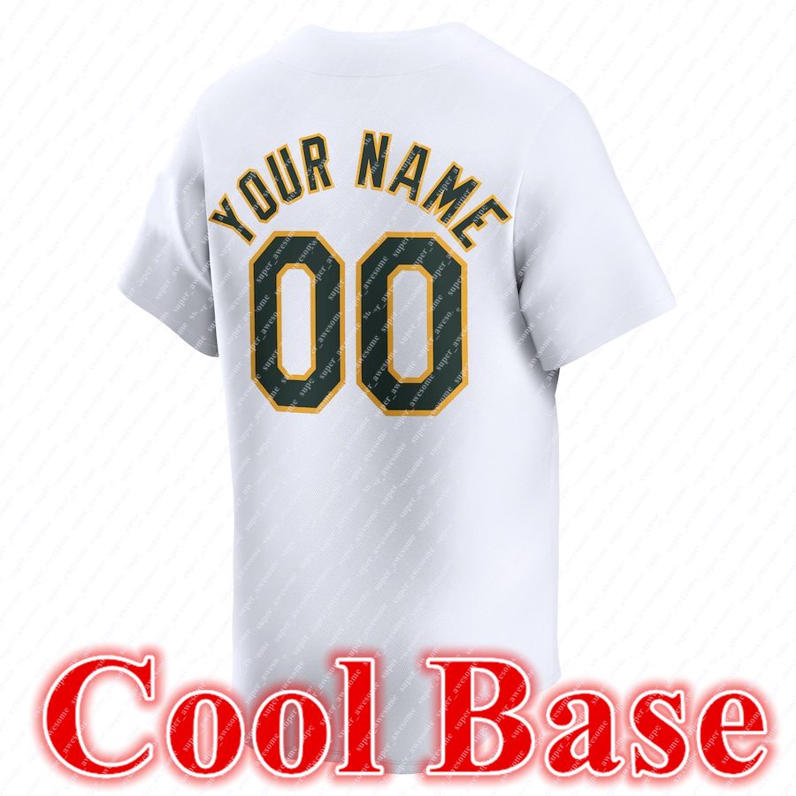 White Cool Base With Sleeve Patch