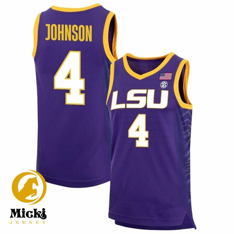 4 Flau'jae Johnson LSU Tigers Purple