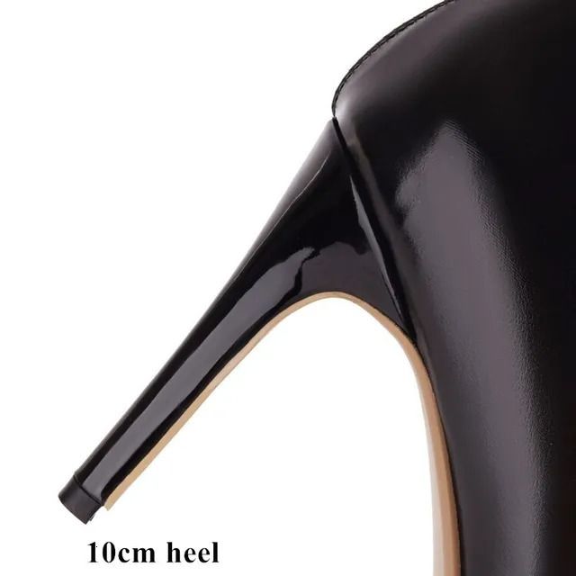 10cm Heel Black