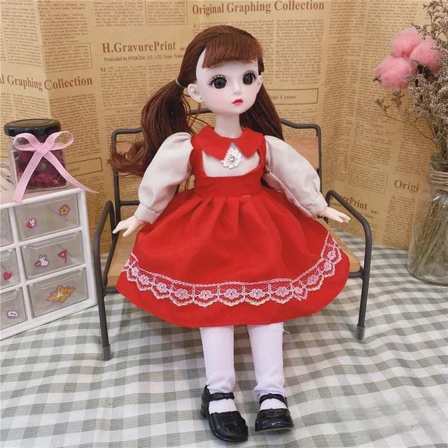 Brown Hair B3-Doll And Clothes