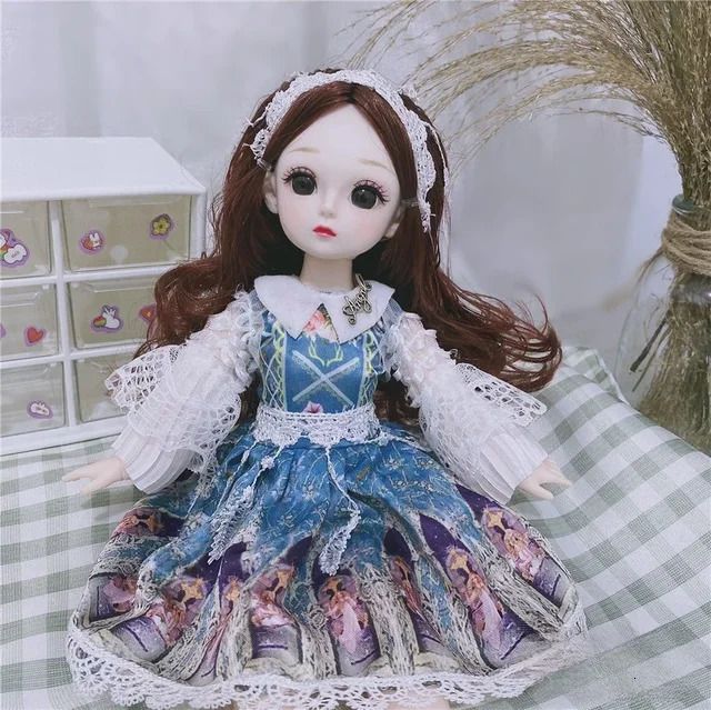 Brown Hair A1-Doll And Clothes