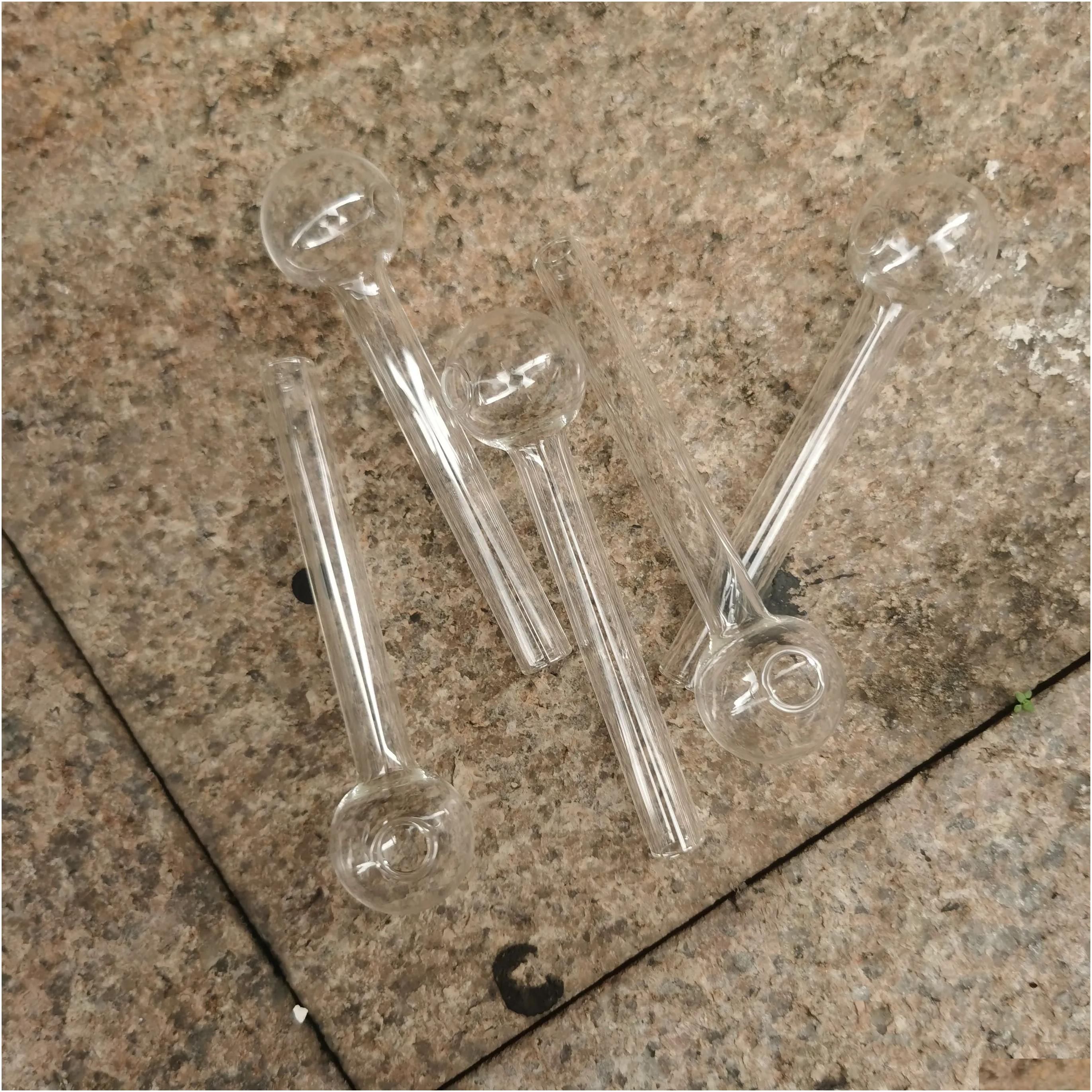 20Pcs Pyrex Glass Oil Burner Pipes, 7-12Cm Transparent Tubes with Clear Color, Quality Glass Oil Burner Kit, Perfect for Essential Oil Diffusers and Aromatherapy