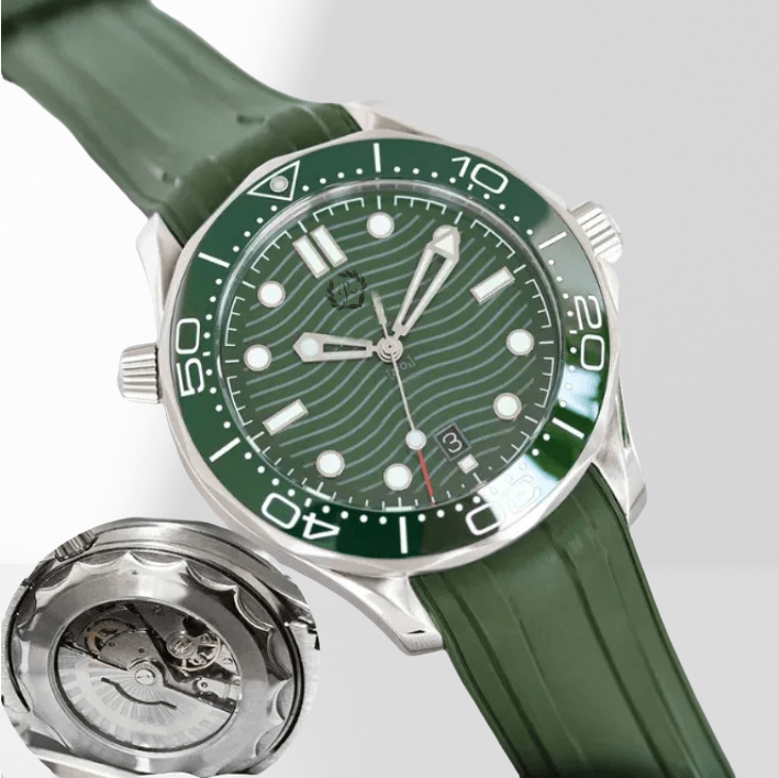Luxury Mens Watches James Bond Commander 007 Dial Limited Edition Mens Sports Automatic Watch Designer Watches Wristwatches