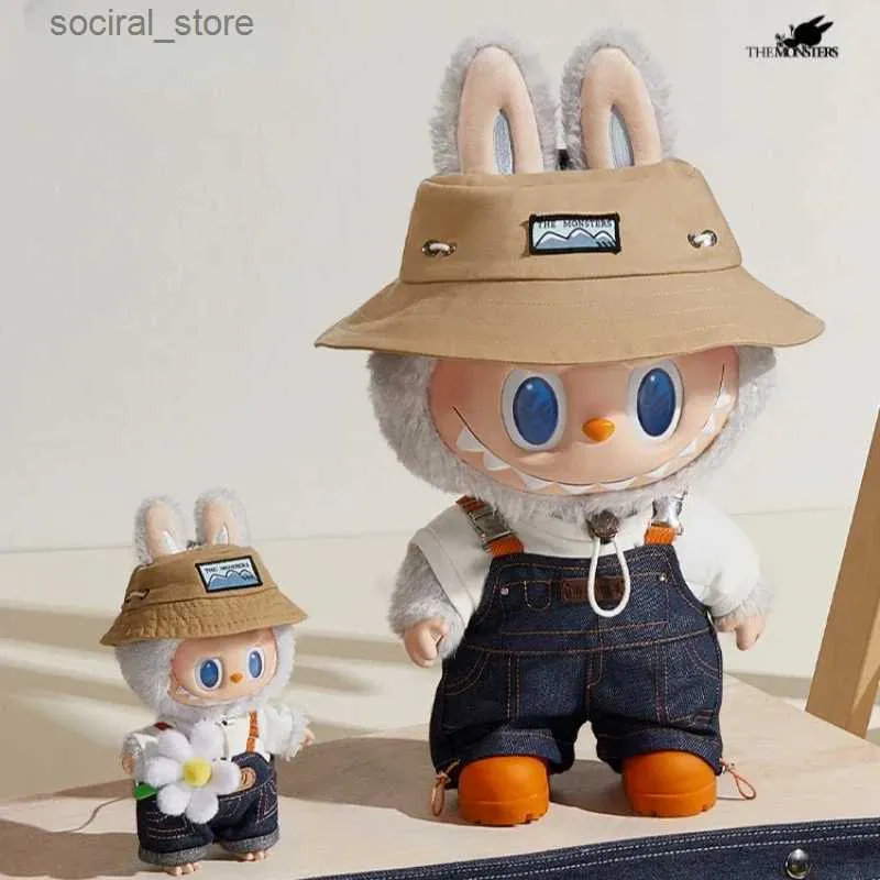 Labubu The Monsters Vinyl Plush Doll - Unique Wildlife Design for Home Decor