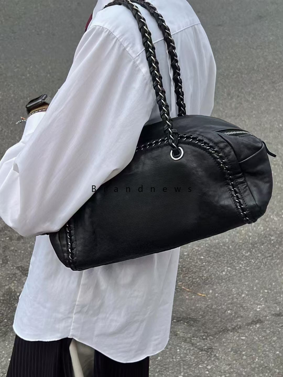Vintage Bowling Chain Shoulder Bag Luxury Leather... From Sallybettering, &Price; | DHgate.Com - Image 2