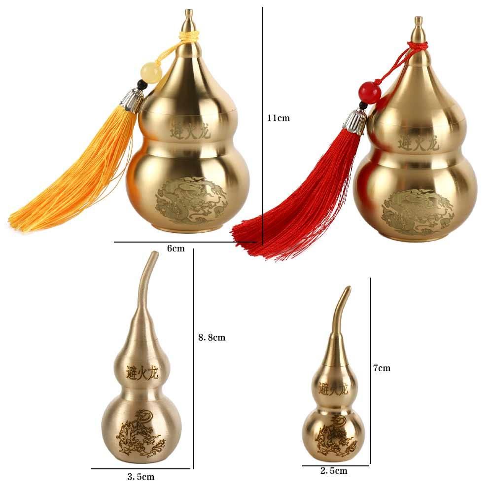Handicraft Fire Avoiding Dragon Gourd Chinese Style. - Image 2