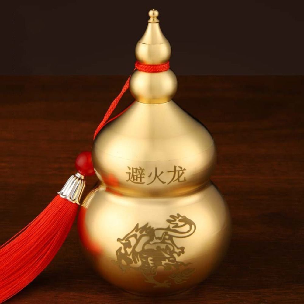 Handicraft Fire Avoiding Dragon Gourd Chinese Style. - Image 4