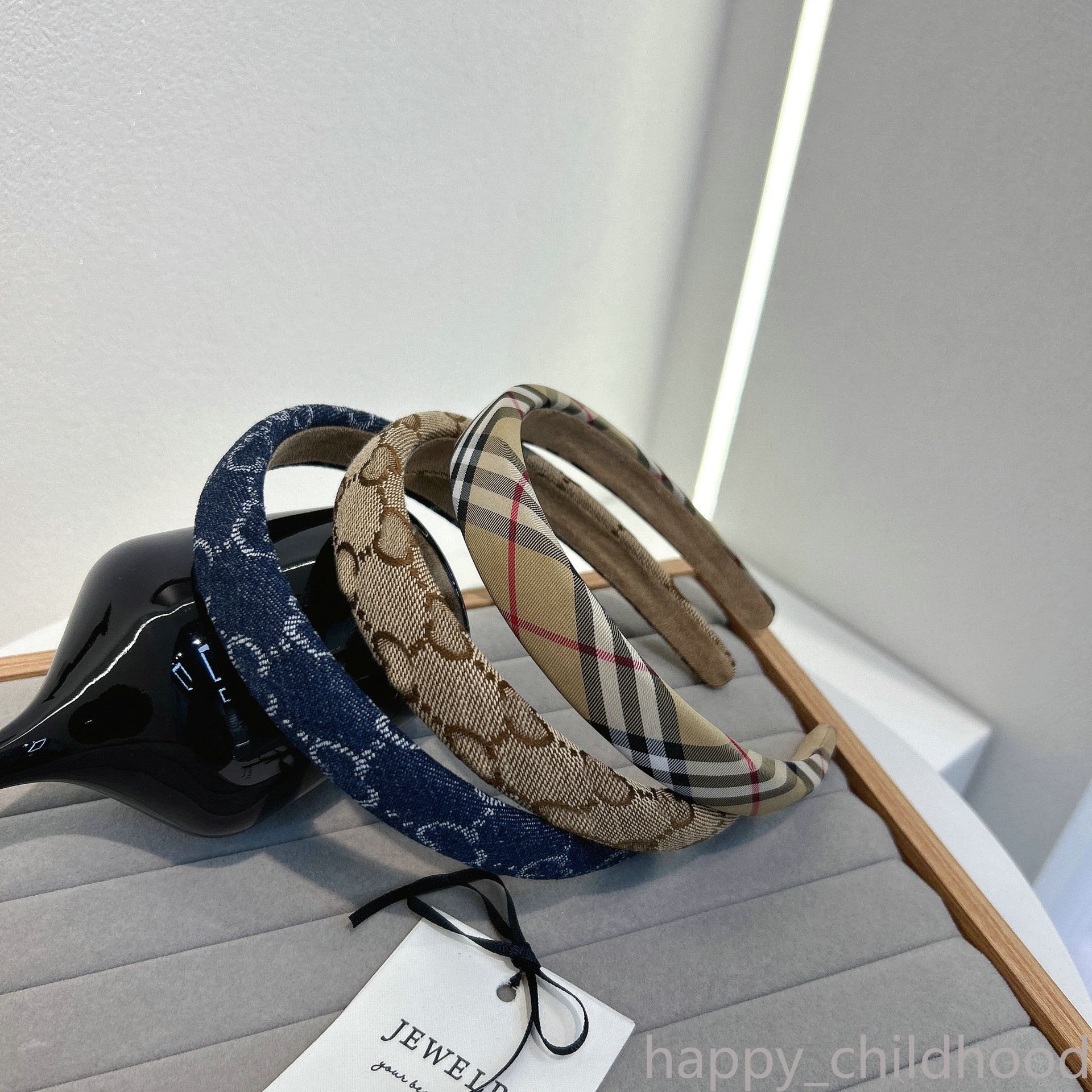 Vintage Designer Letter headbands for women for Women... - Image 2