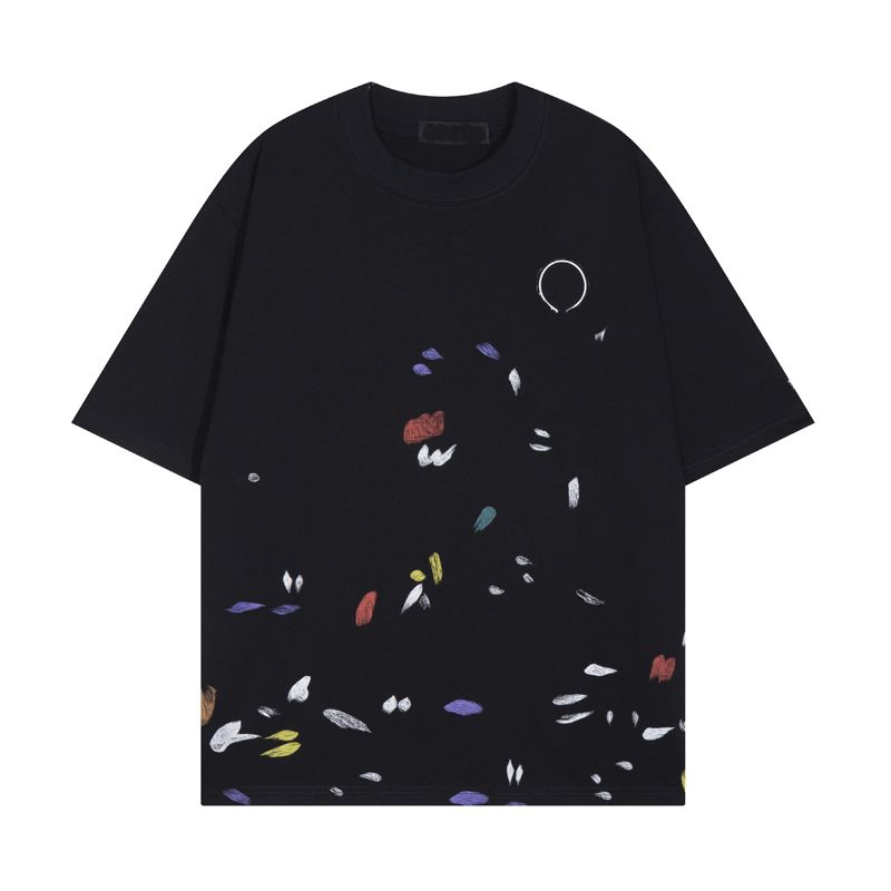 Fashion Men's Women's T shirts Couple's Print Round Neck Short Sleeve T-shirt Fashion T shirts 6053 6108