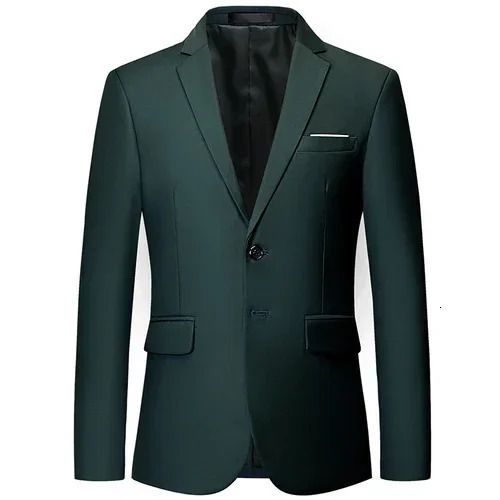 2 Button Dark Green