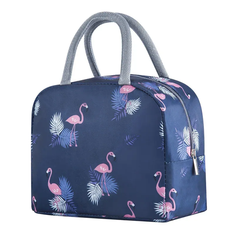 Navy Blue Flamingo