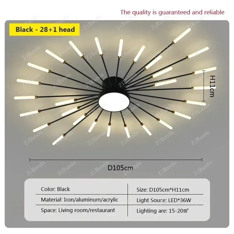 Neutral Light Blackd 28 huvuden