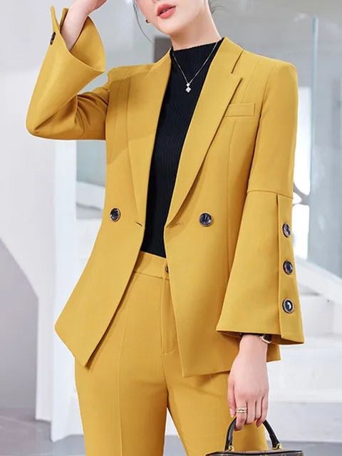 Yellow Blazer