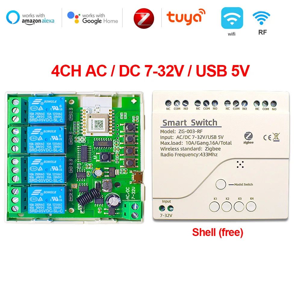 Bunt: 4ch 7-32V Zigbee