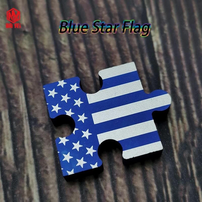 Color:Blue Star Flag